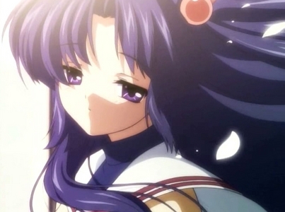  <b>Ichinose Kotomi-chan from Clannad!,she has purple eyes!:3</b>