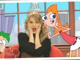  hope toi like it p.s. that is taylor rapide, swift with candace from phineas and freb