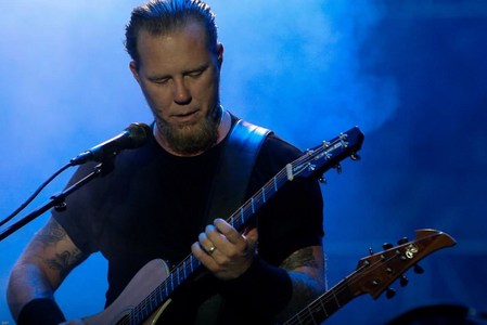 James Hetfield from Metallica <333
(crazy! he's 48 but I can't help it...)