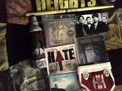  Hawthorne Heights- Hate Me Vs Myself- Were I Am... Were I Want To Be Black Veil Brides- Set The World On api Aiden-Conviction Hawthorne Heights-Silence In Black And White All the stuff down there is all my stuff that i cinta lebih that anything ever!!! everything i own from Hawthorne Heights and plus i am getting lebih for Christmas!!