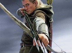  I'm going to have to go with Legolas, he's just a badass who can walk on snow, shoot a bow and অনুষ্ঠান- অ্যারো like no one else and kill an oliphant single handedly.