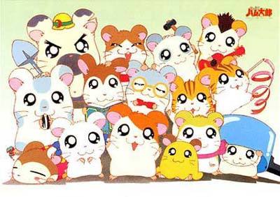  mine was hamtaro when it aired in 2000 and then sailor moon,of course