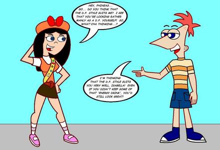  Phineas and Isabella a la D.P