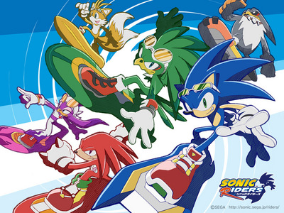  They should create a Sonic Riders animê series...That'll be cool...