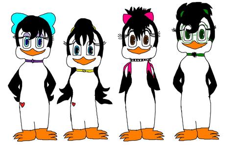  Here are my OC's: Lilly, Joan, Roxy, and Kam