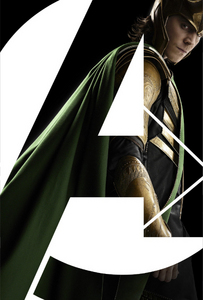 The Avengers and Thor 2. Loki! ♥
