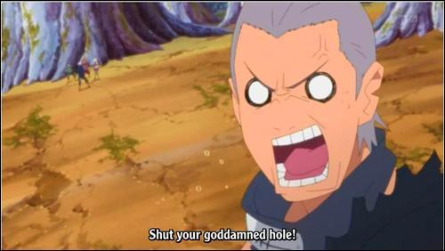 Naruto and Sasuke are not the only ones who make odd faces...