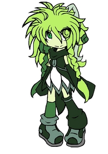  would prime data a seedrain? XP Name: Lillian Rita Rosemary Nickname: Lilly Species: seedrain Age: 20 Gender: Female Weapons: Sword Personality: She's silent, but Ribelle - The Brave and trustful and very weird at times she gets very angry easy, but she loves when people smile it makes her smile also. Type: Fly Info: she has scars on her back thats where her wings grow out from. and she's a dead plant that's why she's all green. powers: fuoco from hands.