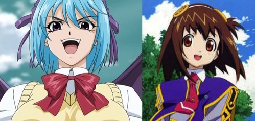  Kurumu Kurono and Silk Koharuno, both of which are voiced por Misato Fukuen.