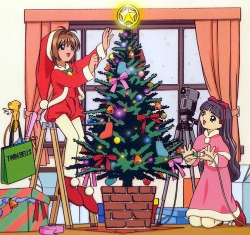  Sakura and Tomoyo :) Merry 圣诞节 everyone :)