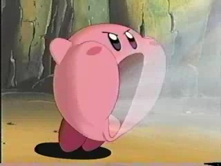  Kirby's special weapon... HIS STOMACH!