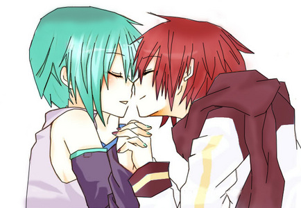  Akaito and Mikuo arent they just adorabubble!