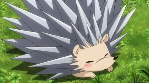  Hibari's drunken hedgehog Roll~! n.n