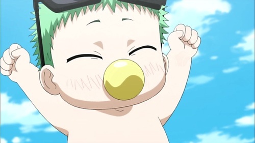  beelzebub is funny and the baby is so cute!!!