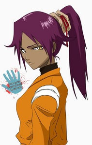  Yoruichi Shihoin from Bleach! I'm cosplaying as her this taon :D