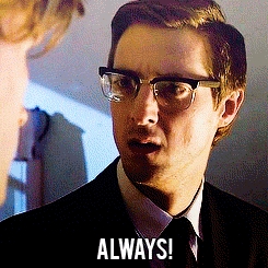  So. Many. Characters. /dies Sylar, Spock, fred figglehorn and George Weasley, Castiel, Trent Lane, Hiccup, Oliver Wood, Nicholas Angel, Shawn Spencer, etc. etc. But if I had to pick just one, I would pick Rory Williams from Doctor Who. I want someone to amor me like how Rory loves Amy.