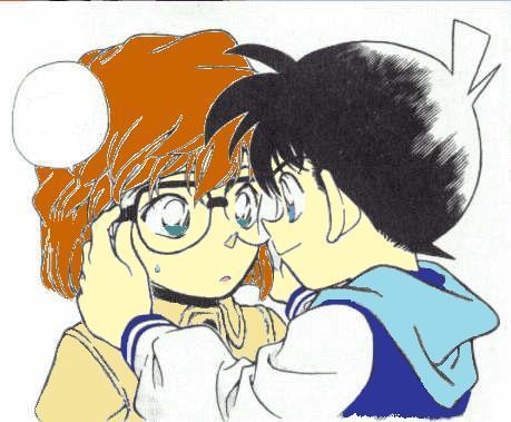 I hate Conan-Ai या Shinichi-Shiho things x( And I hate याओइ and yuri too..