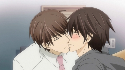 Hatori and Chiaki
I know it's yaoi, but... that makes me love it even more. :)