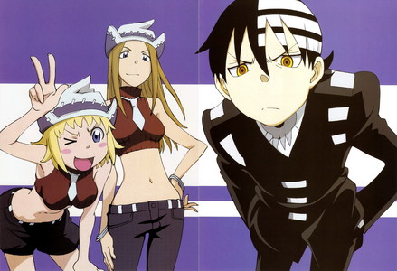  Patty and Liz from Soul Eater.