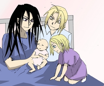  Only one I think I have of them with their kids. Aren't they cute? X3