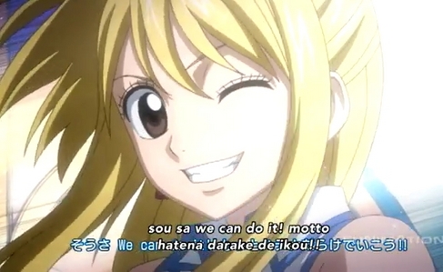  Aye,Well I like mostly every character in Fairy Tail,but to be exactly precise my favoriete is Lucy!<3