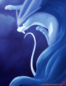  Suicune :3 lol Pokemon I know but he's the only animal in an animê I like <3 Sooo cute!