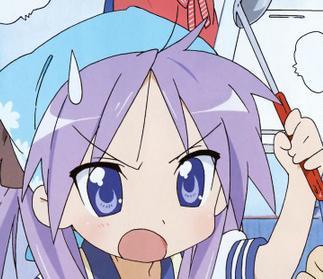 Kagami from Lucky Star