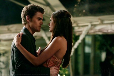  This, i was going to put Bonnie and Damon, but they are not a couple, yet... I ship Bamon and Stelena