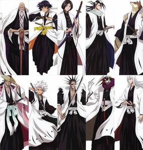 almost every bleach character 
the captains and ichigo are most likely the best