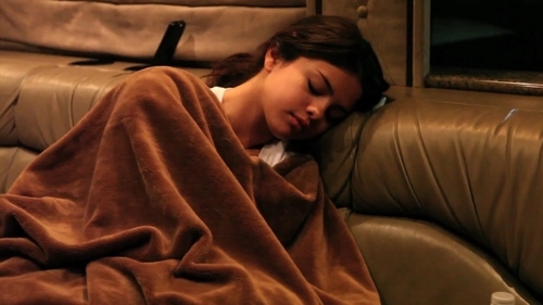 Selena sleeping 