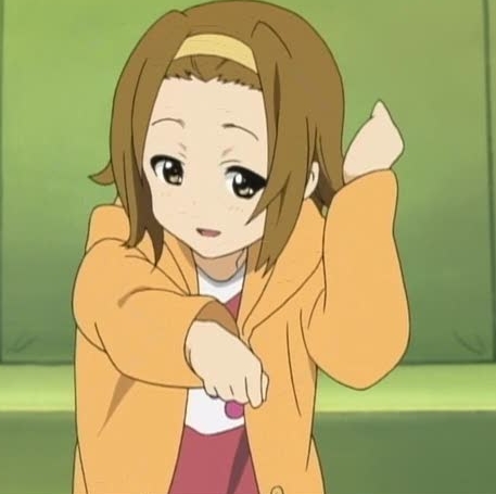  My Favorit Anime character today..,good question,well today, that has to be Ritsu-chan from K-ON!^^