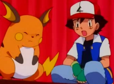 Actually,I think the strength of a Pokemon depends on the trainer,It's really hard to tell because Satoshi-kun's (Ash's) Pikachu is really strong and could probably even surpass the power of a normal Raichu,but in general I still think that depends on Speed,Attack,Defense etc.,but I suppose Raichu,but it depends on which way you look at it.