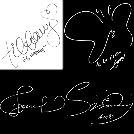 tiffany signature