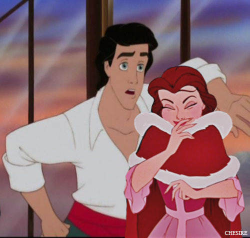 Belle and Eric! <3
(Belle is my #1 Disney Princess and Eric is my #1 Disney Prince)