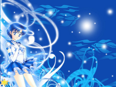  An intelligent girl who needs to relax and genius in Sailor Team - Sailor Mercury