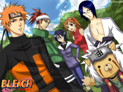 Naruto and Bleach crossover :3 