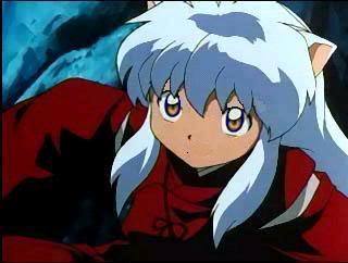 they did show inuyasha as a child