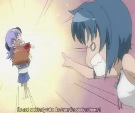 A Funny Scene?,Alright,How about in Higurashi,when Rena attempted to take Hanyuu-chan home!,that part was extremely funny in my opinion!^^