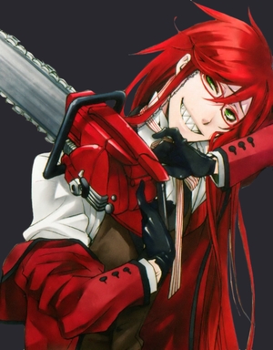 Grell has the best hair color, no contest. I'd kill for beautiful hair like that...