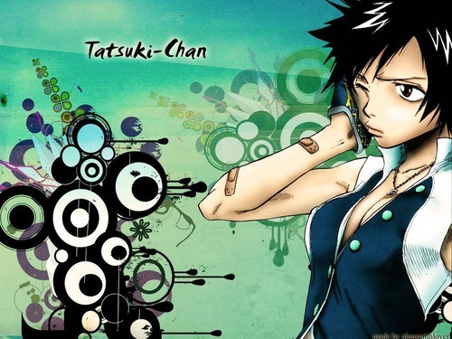 Tatsuki from Bleach is a major tomboy. :D She's such a great character! 
