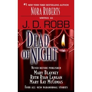 You could read Dead of Night by Nora Roberts writing as J.D. Robb. Its really good. It is 4 books in one. They all are great! I know I really enjoyed them, I think you will too. 
1) Eternity in Death
2) Amy and the Earl's Amazing Adventure
3) Timeless
4) On the Fringe
*They are all about vampires!