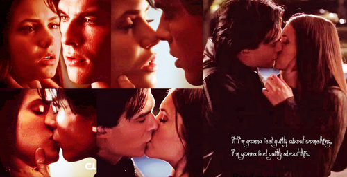  Delena (Damon & Elena) From Vampire Diaries. Ive never shipped a couple as hard like i do with them :)