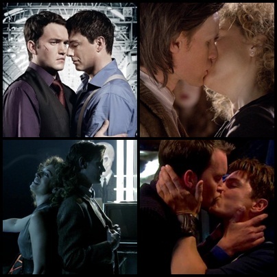  'ElevenXRiver' from Doctor Who and 'JackXIanto' from Torchwood. I can't pick. <3