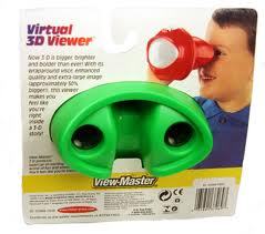  View master looks kind like this picture. And to find some...I used to have some harry potter ones when I was little. Snape was on there a few times. I would suggest maybe ebay au amazon?