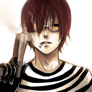  ._. ..........matt's (mine's dyed though) but when it hits a bright light it turns into sasori's ._.