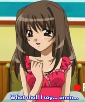  How about Yagami Natsumi-chan from Love,Love?,she's so kawaii!^^