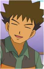 brock has his own way of smiling and i 爱情 it.