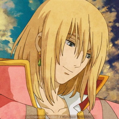 HERE U GO!
Howl from "Howls' moving castle"