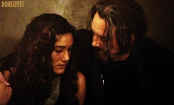  Chibs and Kerrianne (father and daughter) from Sons of Anarchy.