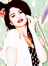 Damn its mad hard to find her in red lip stick shes such a natural beauty, its usually pink or a littel lipgloss 